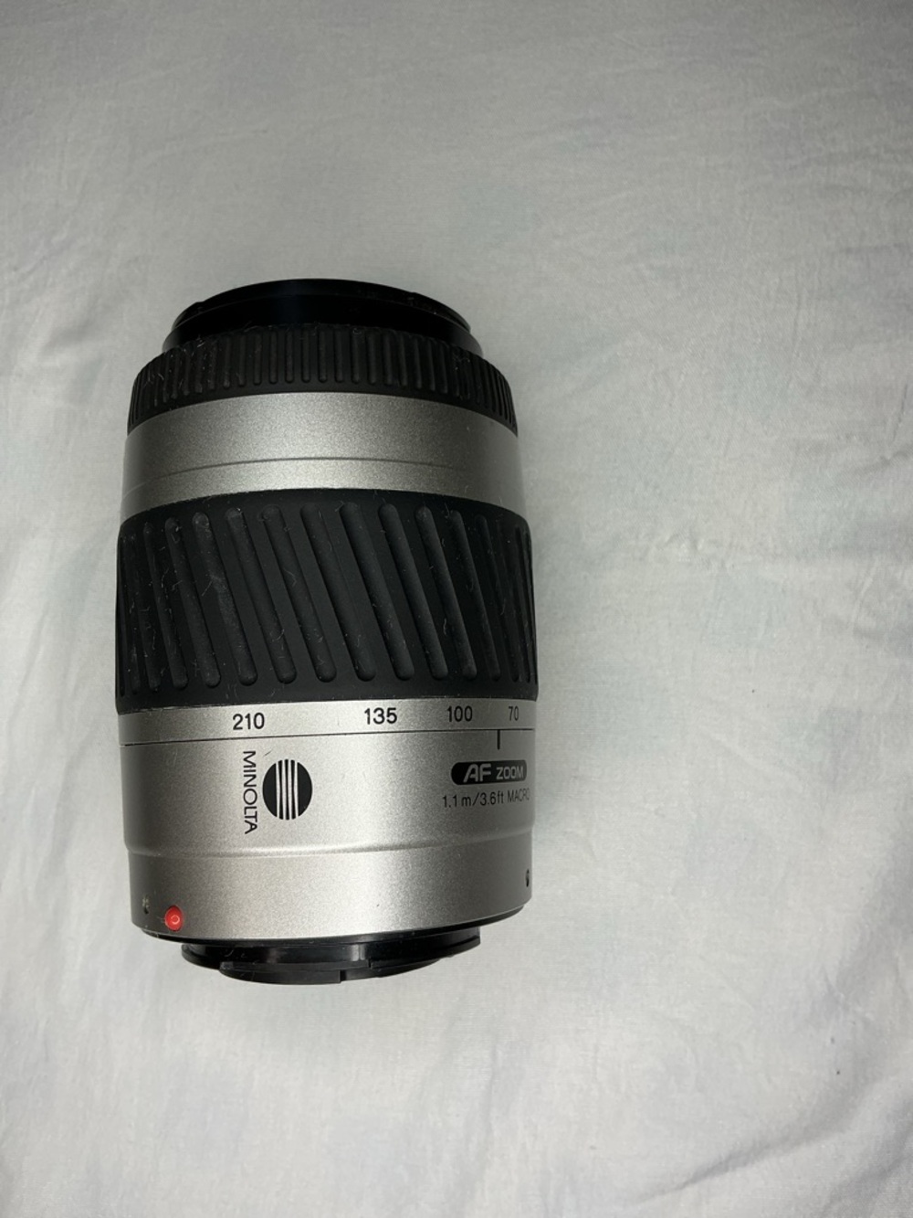 Silver Telephoto Zoom Lens - Silver